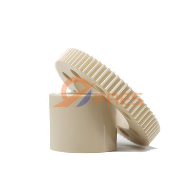 Beli Kekuatan tinggi ketahanan aus PEEK Bagian Gear CNC Machining REACH bersertifikat online manufacture
