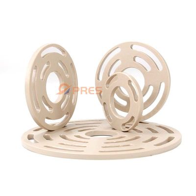 Beli Teknik Resistensi Abrasi Kimia Plastik PEEK Bagian Piring Katup OEM online manufacture