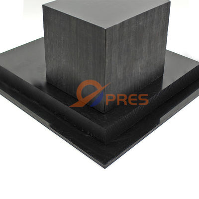 Harga yang bagus Lembar berwarna hitam bertulang karbon 10% CF10 pps on line