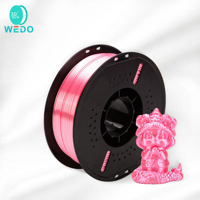Harga yang bagus Filamen Pencetakan 3D PLA Warna Tunggal Sutra 1.75mm Tahan Lama on line